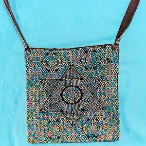 Handcrafted Boho Star Beaded Crossbody